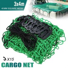 3M x 4M Heavy Duty Cargo Net Trailer Nets Truck Protector Mesh Safety Secure UK
