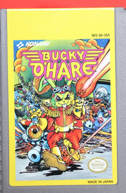 BUCKY O'HARE NES Authentic Nintendo Game Cart Cleaned & Tested. GREAT CONDITION