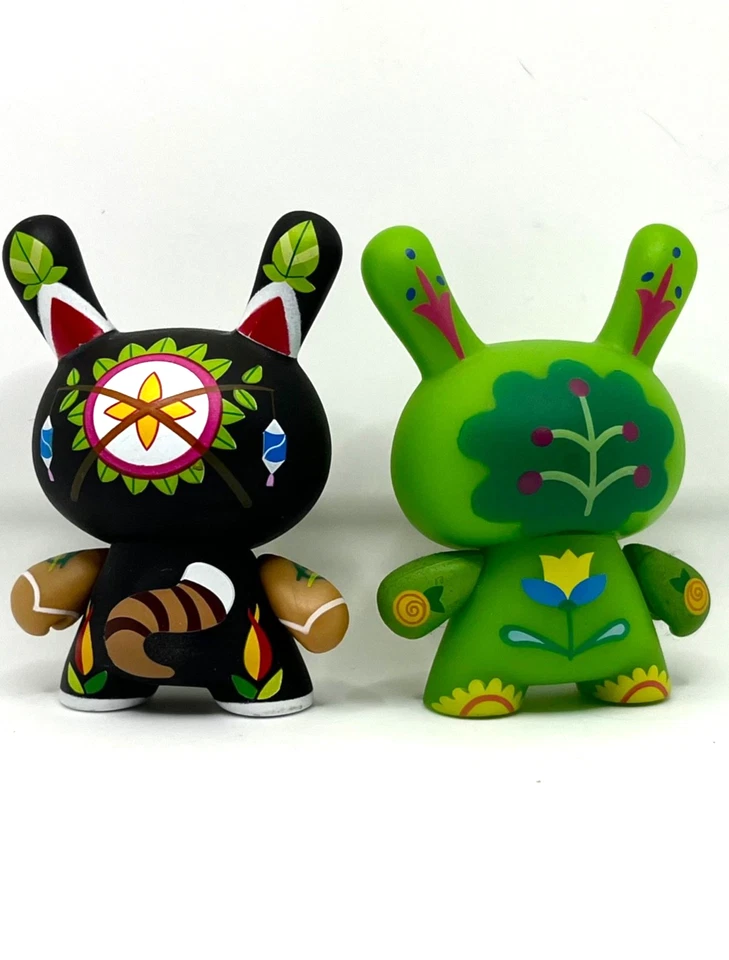 Figuras de vinilo Kidrobot Dunny serie 2008 y 2010 de Sneaky Raccoon Foto 3 de 4