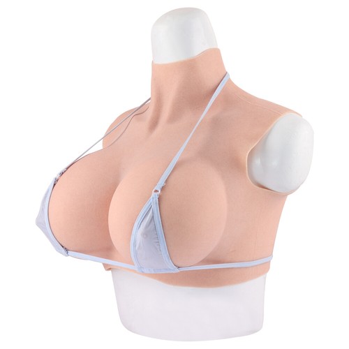 Silicone Breast Forms Breast Plate Fake Boobs Crossdresser Transgender H Cup - Picture 8 of 12