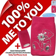 Me To You Double Layer Sock for Mobile / Small Smart Phone, MP3 Case Pouch Cover