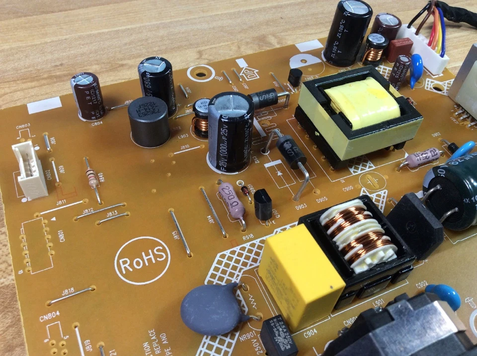 Dell E2211HC 22" LCD Monitor 1920x1080 Full HD POWER SUPPLY REPLACEMENT BOARD - Image 2 of 3