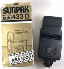 Sunpak Auto 433D Thyristor Dedicated For Nikon Cameras Original Box