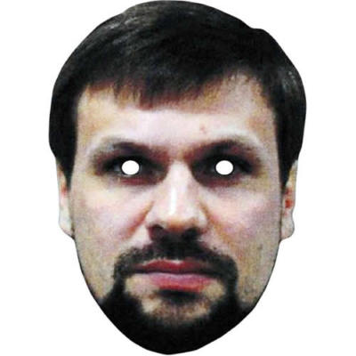Ruslan Spion Boshirov Promi Karte Gesichtsmaske - Ready To Wear - Kostüm