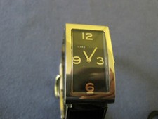 H279  unisex stainless steel & black ion  MARC JACOBS  quartz watch bracelet