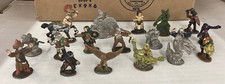 Vintage Dungeons and Dragons Miniatures Lot of 18-Some Painted Grenadier Models