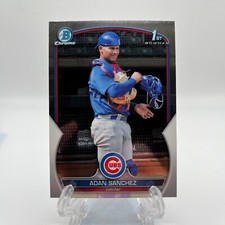 2023 Bowman Chrome Prospect Adan Sanchez 1st Bowman Chicago Cubs #BCP-219