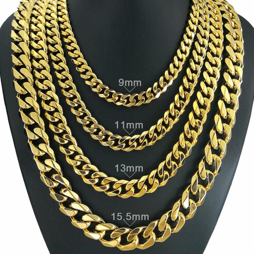 210g Heavy Men's 18k gold vacuum 