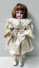 Doll Head Porcelain Brand J H Natural Hair Height 40 CM 1910