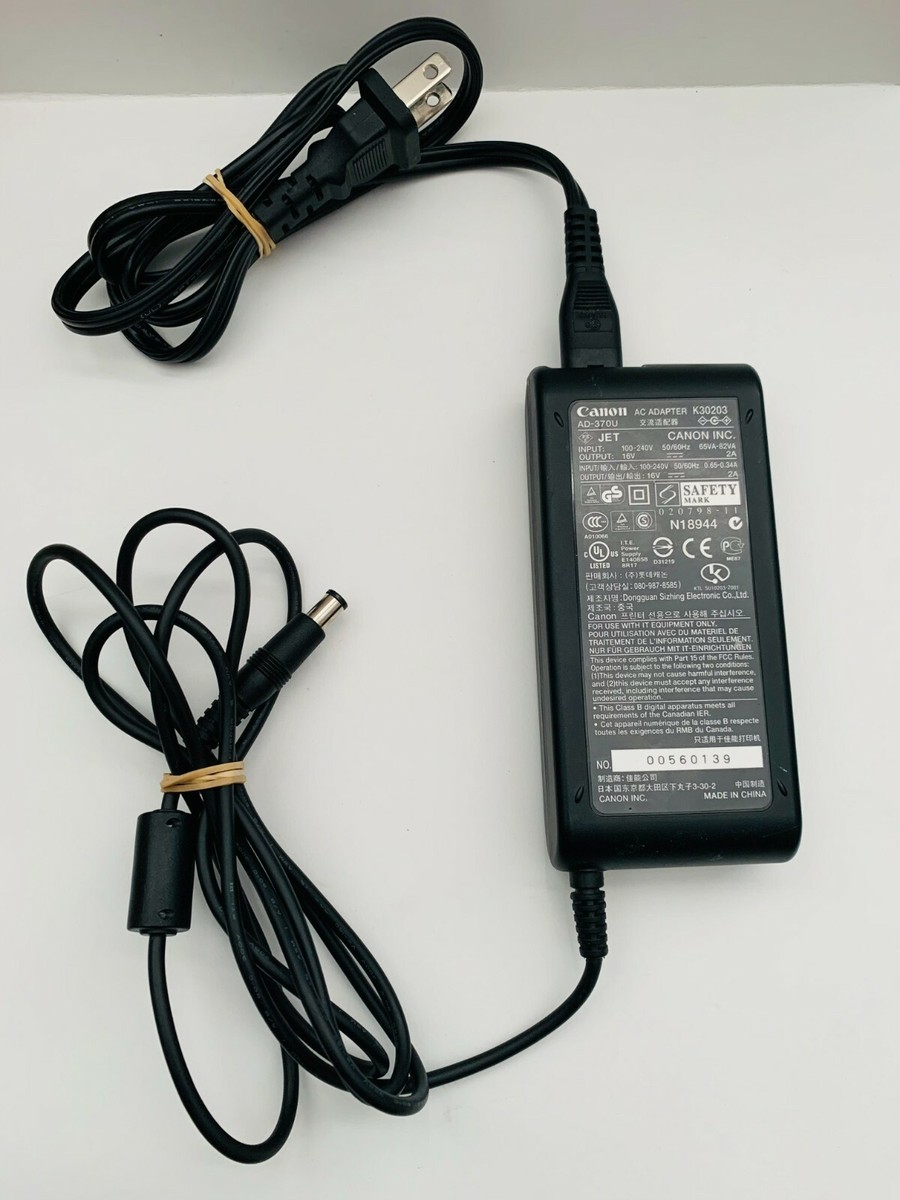 Genuine Canon K30120 AD-360U Power AC Adapter - BJC80 BJC85