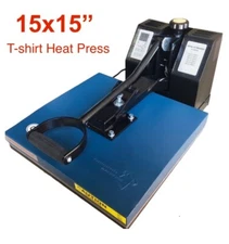 Fancierstudio Heat press Digital Heat Press 15 x 15 Sublimation Heat Press Rhine