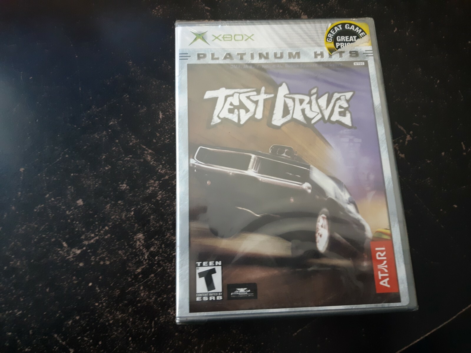 Test Drive Original Xbox CIB Manual Tested TV Photo