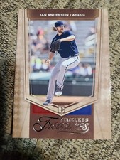 Ian Anderson 2021 Panini Chronicles Timeless Treasures Rookie Baseball Card #13