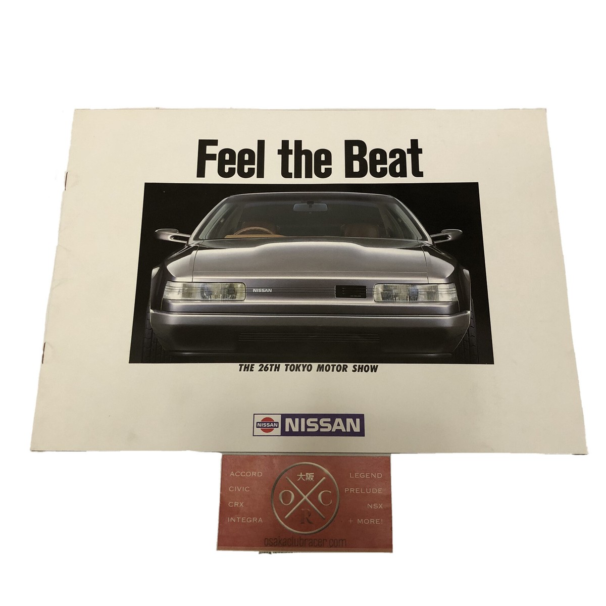 Vintage 1985 Nissan Tokyo Motor Show Brochure Mid-4 Be-1 Skyline