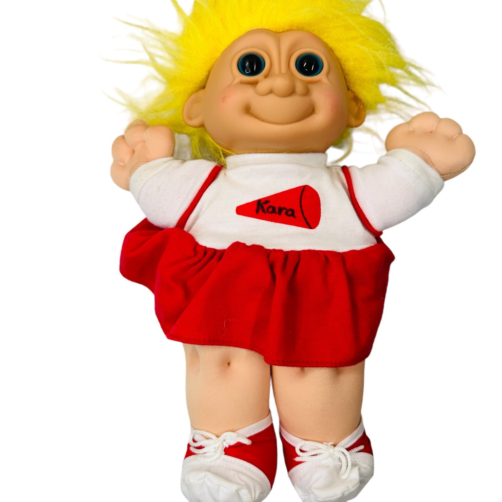 Vintage Troll Russ Dolls Pink Sailor Joy Cheerleader 11