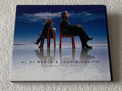 AL DI MEOLA & LEONID AGUTIN ~ COSMOPILITAN LIFE ~ 2005 GERMAN ENHANCED CD ALBUM