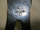 Vintage UTICA Tools 8 1/2" Lineman's Splicing Pliers # 57 / Circa Mid 1920's — photo 4