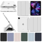 Pen Holder Smart Cover for Apple iPad Air 4 / 5th Gen (10.9") Case Protective Cover