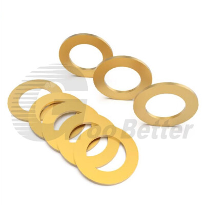 Messing Unterlegscheiben Beilagscheiben U-Scheiben ID 3 4 5 6 8 10 12 14 16~24mm