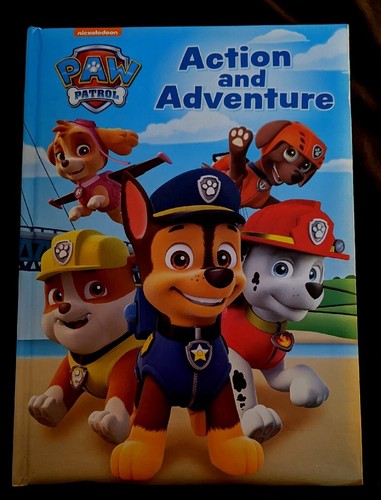 PAW PATROL Action And Adventure Hardcover Book 2016 Paragon New - 第 1/4 張圖片