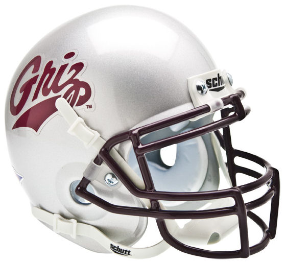MONTANA GRIZZLIES NCAA Schutt XP Authentic MINI Football Helmet eBay