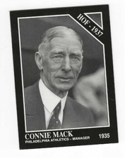 1991 THE SPORTING NEWS CONLON CONNIE MACK #47