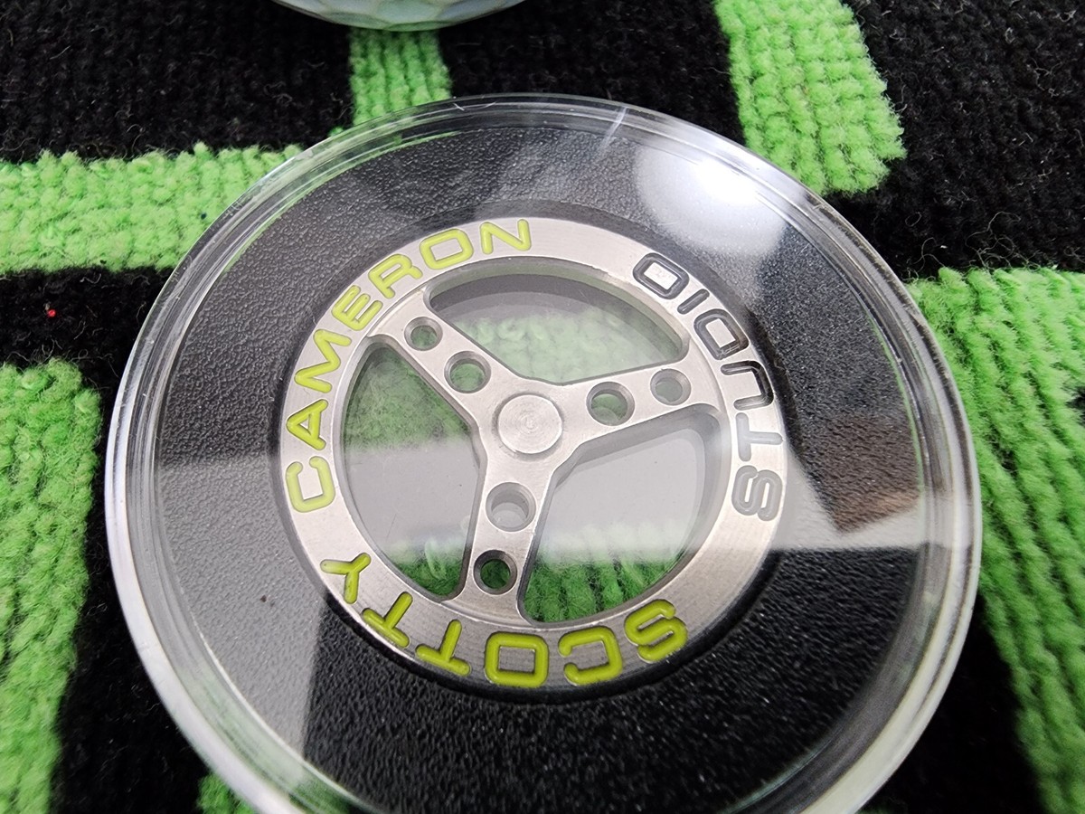 Rare Scotty Cameron Steering Wheel Hi Performance Lime