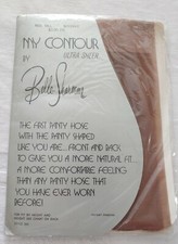 Belle Sharmeer My Contour Ultra Sheet Pantyhose 300 Woodhue Size Med. Tall NWT