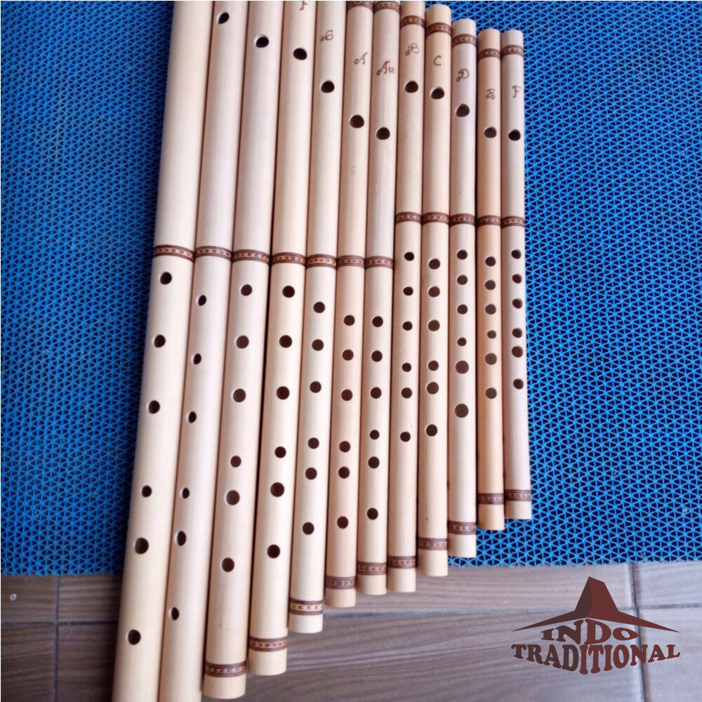 Suling Dangdut - Traditional Indonesian Handmade Bamboo Suling Dangdut - Traditional Indonesian Handmade Bamboo