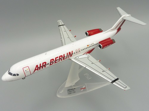 FOKKER 100 AIR BERLIN 1/200 Herpa 571203 D-AGPK F100 - Photo 11 sur 12