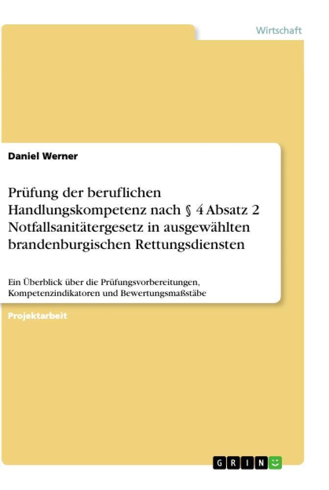 Thumbnail - Daniel Werner | Prüfung Der Beruflichen Handlungskompetenz Nach § 4