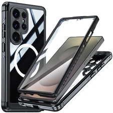 MagSafe Magnetic Case For Samsung Galaxy S25 Ultra Heavy Duty Shockproof Cover