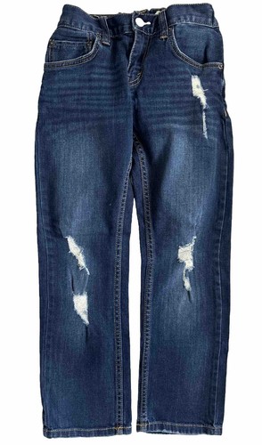 Levi's 511 Boys Slim cotton Stretch Jeans DISTRESSED Size 8 regular 24 x 22inch - Picture 2 of 9