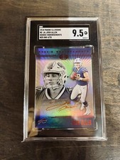 2018 Illusions Josh Allen Rookie Auto /25 Red Ink  Foil Variation  SGC 9.5 🔥 💎