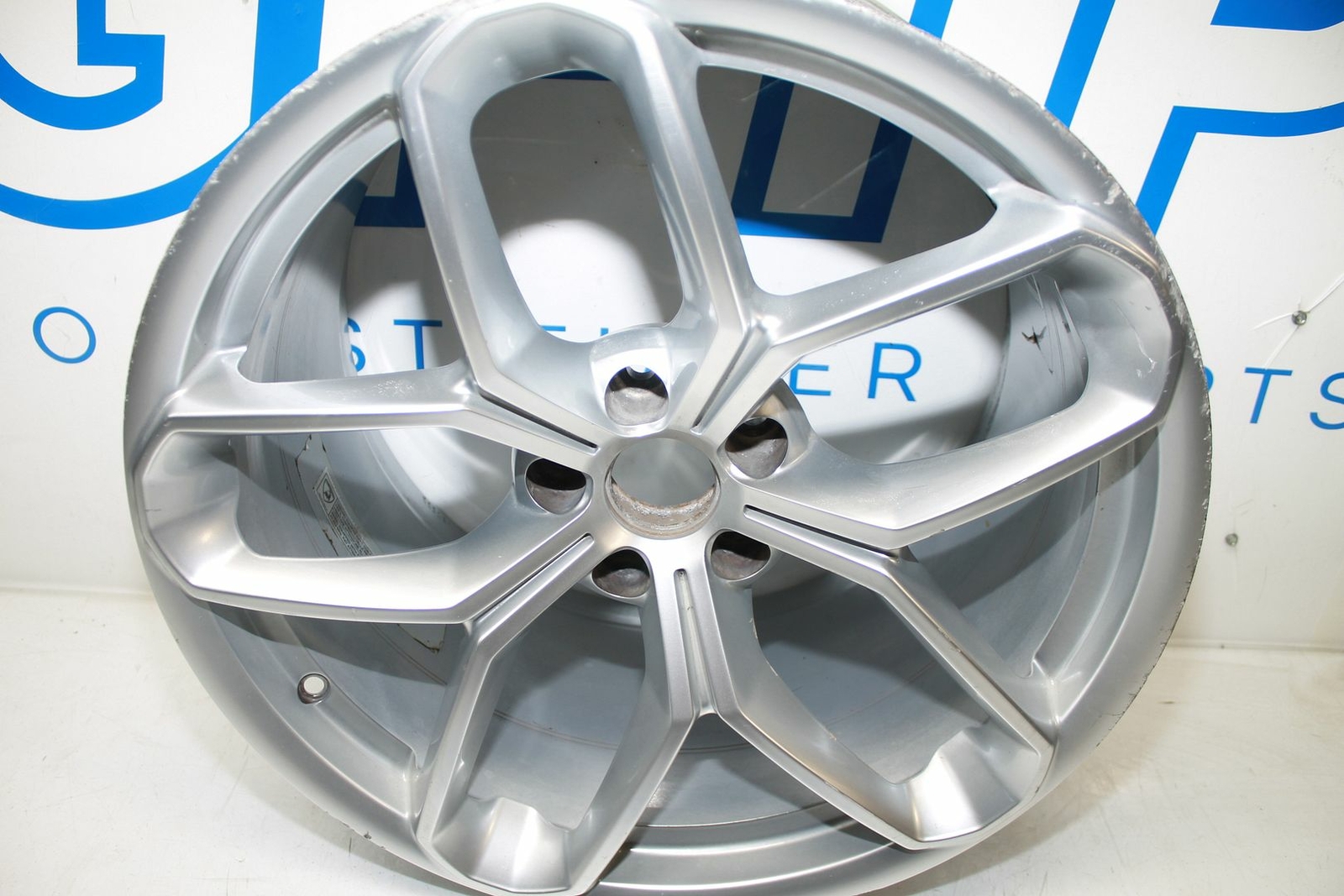 14-21 19 LAMBORGHINI HURACAN REAR WHEEL SINGLE OEM SILVER 19X11 ET40 5X112 2019