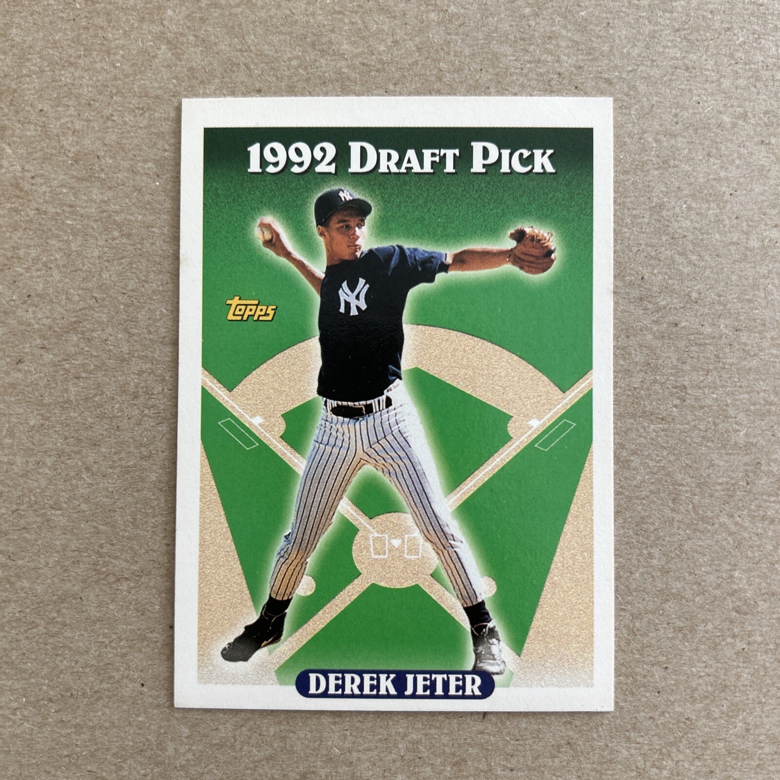 1993 Topps Baseball Derek Jeter New York Yankees Rookie Card #98