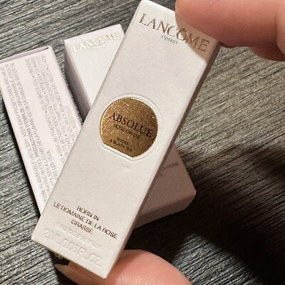 3 x Lancôme Absolue Rose or Die Eau de Parfum Spray Sample 2ml
