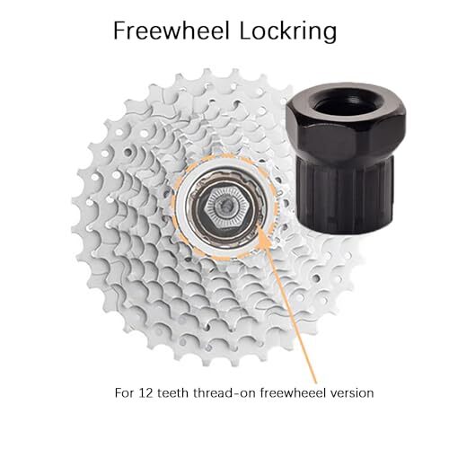 Bike Cassette Removal Tool, Bicycle Cassette Tool with Chain Whip and - Picture 6 of 8