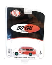 ACME 1:64 1955 So-Cal Speed Shop Chevrolet Bel Air Nomad MIB  Model 51340 chase