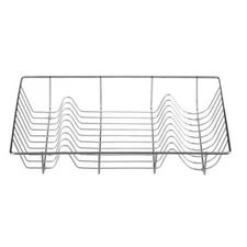 Connoisseur Dish Drainer 49x33x9cm Chrome Plated Finish Kitchen Accessories