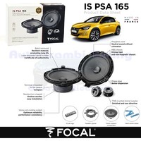 "Focal Plug & Play IS PSA 165 2-Wege Lautsprecher Set 4\" Schwarz 60W RMS 120W Max"