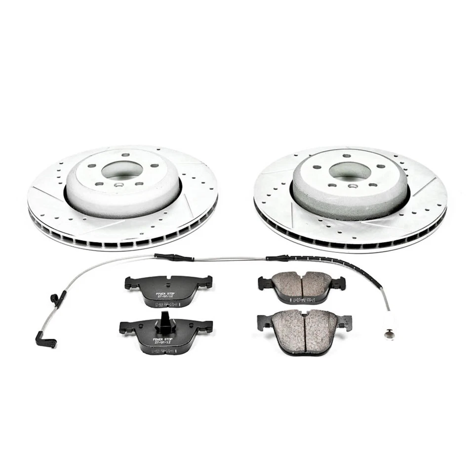 Powerstop K2940 2-Wheel Set Brake Disc and Pad Kits Rear for 650 535 550 545 645 - Image 3 of 3