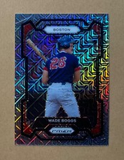 2024 Panini Prizm #12 Wade Boggs Base Mojo Prizms Parallel #07/25 Boston Red Sox
