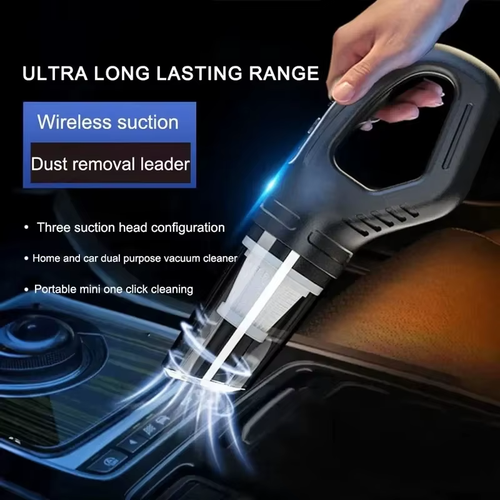 Mini Cordless Handheld Vacuum, Rechargeable Car Vacuum Cleaner With 120W Power - Picture 6 of 12