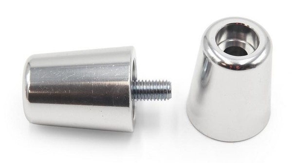 Gegengewichte Stabilisatoren Lenker Aluminium X Kawasaki ZR-7 750 1999 2000 2001-image