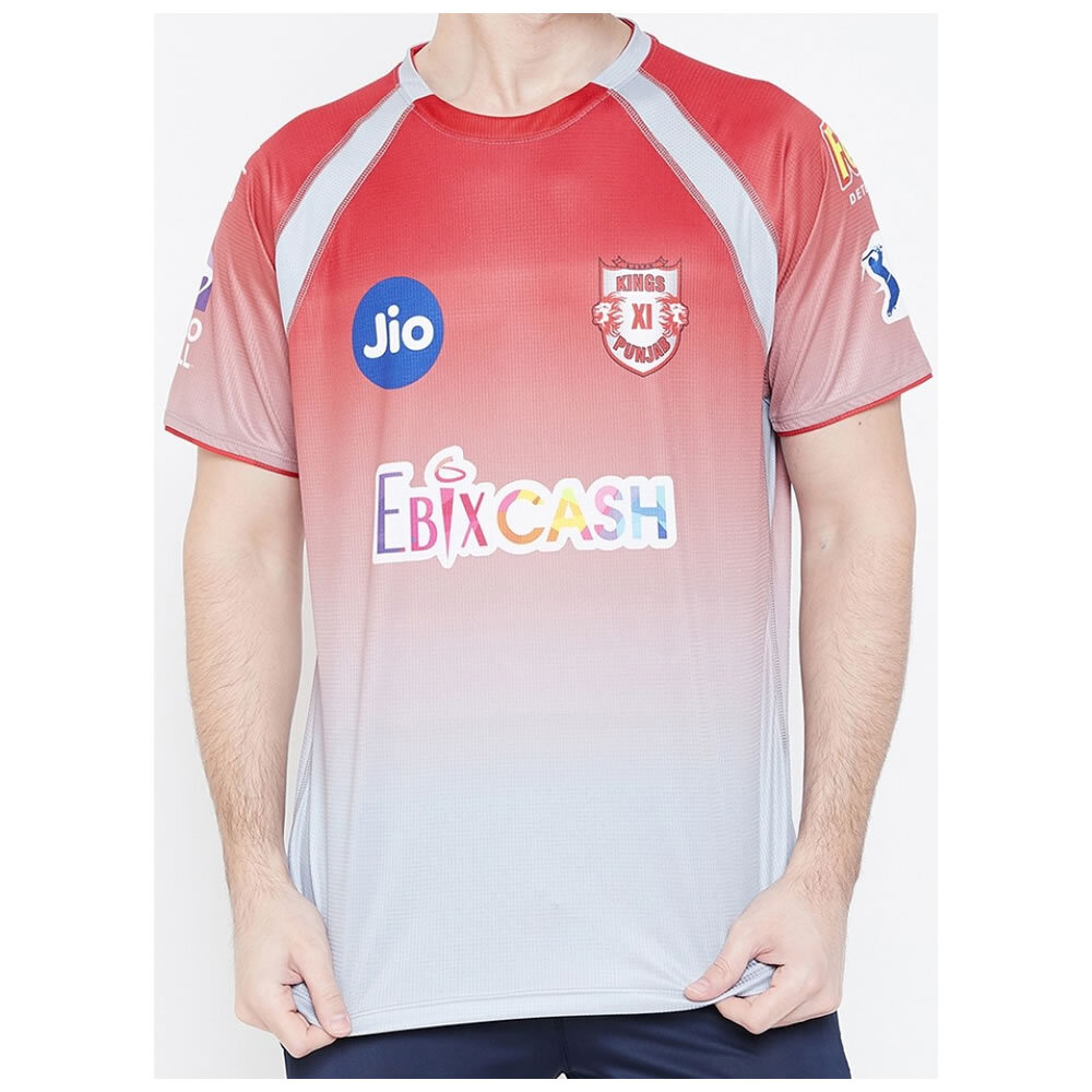 Basketball Kings Xi Punjab Shirt Next Print Customised Ipl Punjab