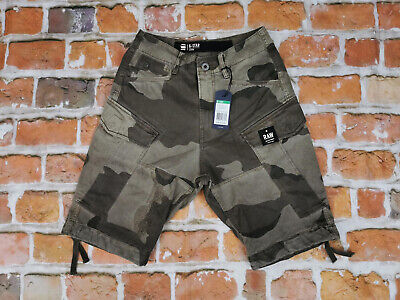 New G - Star Raw Camo Short Cargo Shorts Bermuda Army New G - Star Raw Camo Short Cargo Shorts Bermuda Army