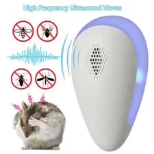 Ultrasonic Pest Insect Rodent Repeller Electronic Plug-In Mice Rat Cockroach Bug