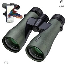 12X50 Professional HD Binoculars for Adults with Phone Adapter and BaK4 prisms
