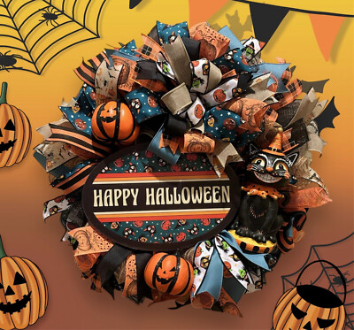 Stylish Halloween Wreath